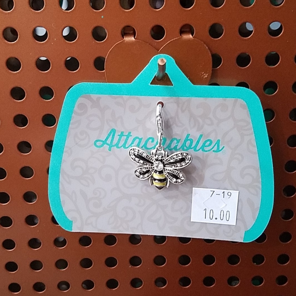 Bee purse charm
